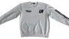 White "Rise" Long Sleeve Premium Sweatshirt
