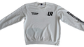 White "Rise" Long Sleeve Premium Sweatshirt