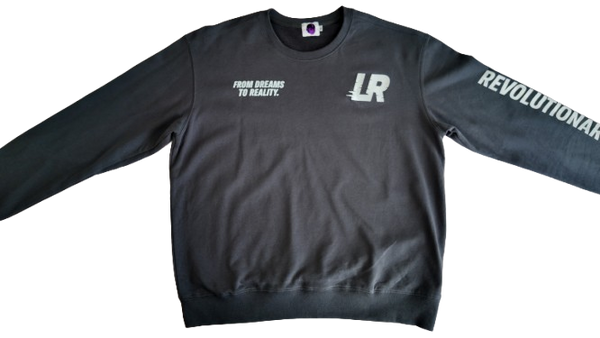 Grey "Rise" Long Sleeve Premium Sweatshirt